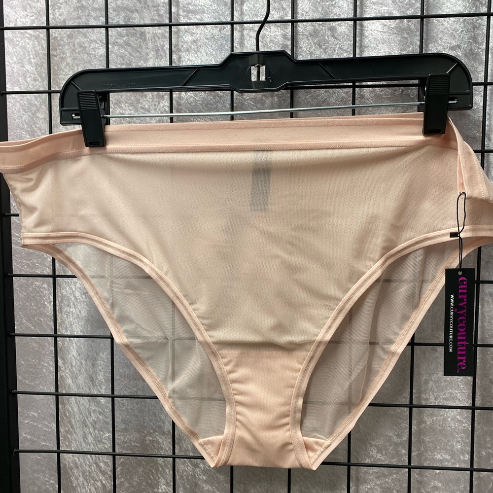 NWT curvy couture mesh panties